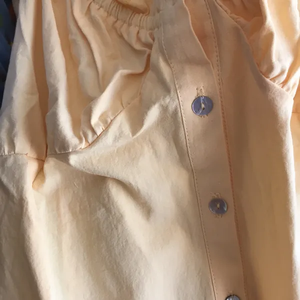 Peppermayo Yellow Off Shoulder Dress New With Tags large - Image 3