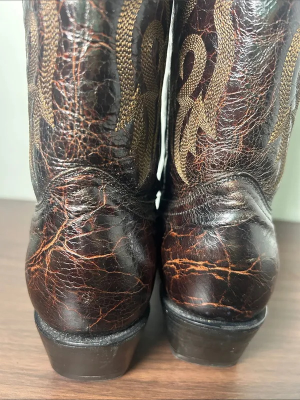Corral Distressed Leather Western Cowboy Boots Women's Size 8.5 M Style A-2519 - Image 7