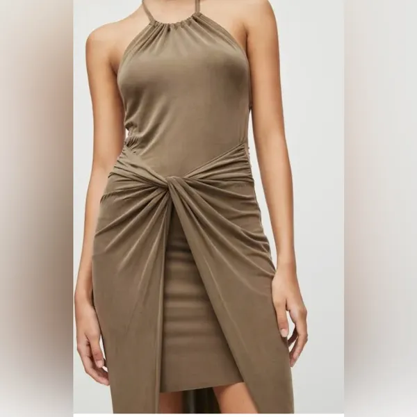 Allsaints Ara Ada Dress in Dusk Size 10‎ NWT GORGEOUS DRESS - Image 5