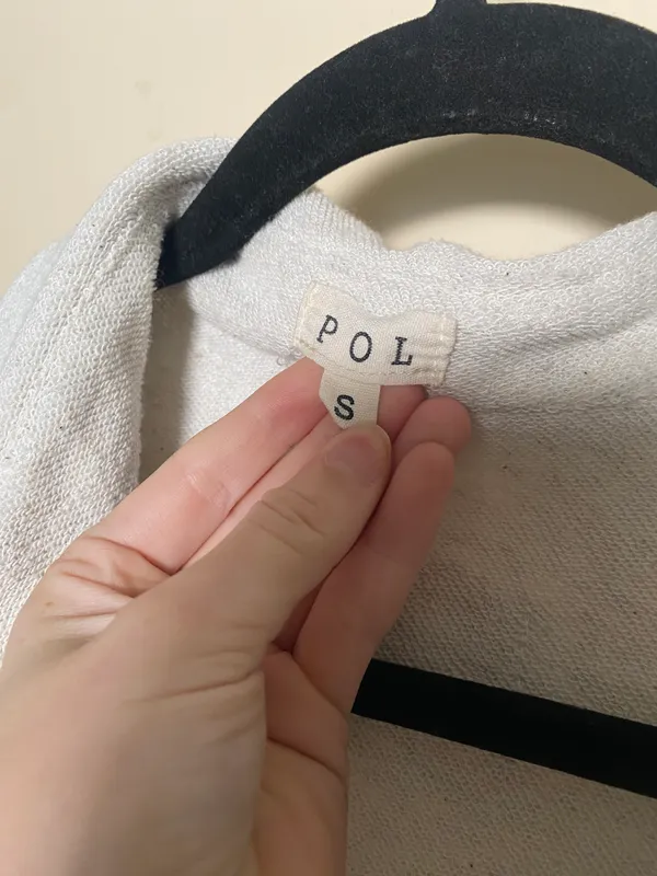 POL Cropped Grey Jacket - Image 4