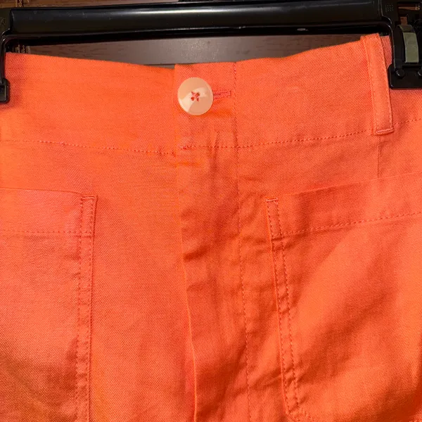 Anthropologie NWT $98 x Maeve Orange The Colette Skirt: Mini Edition XL - Image 8