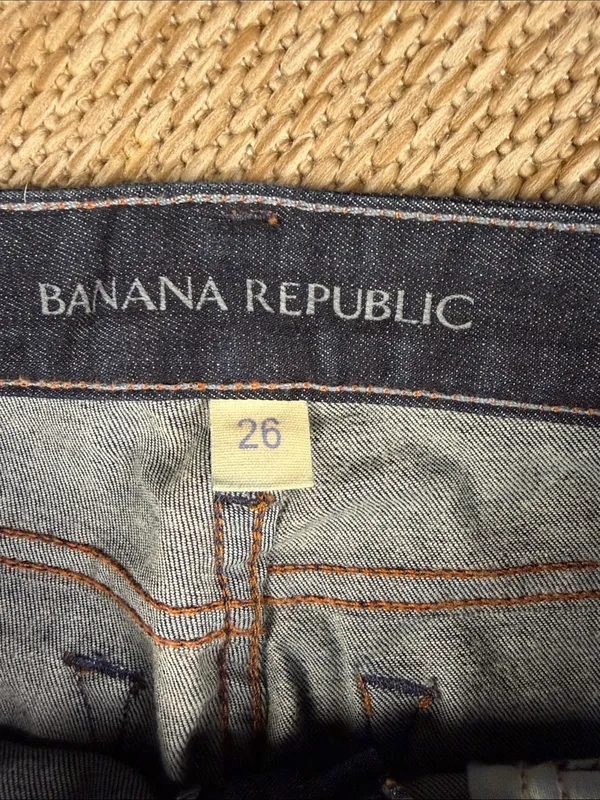 Banana Republic Dark Indigo flare -Leg Jeans - Image 2