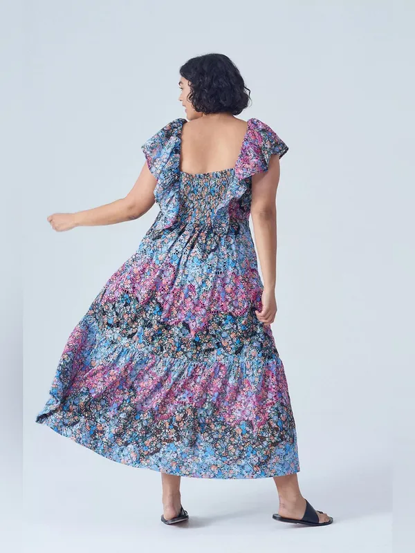 ANTHROPOLOGIE Clementina Eyelet Maxi Dress - Image 9