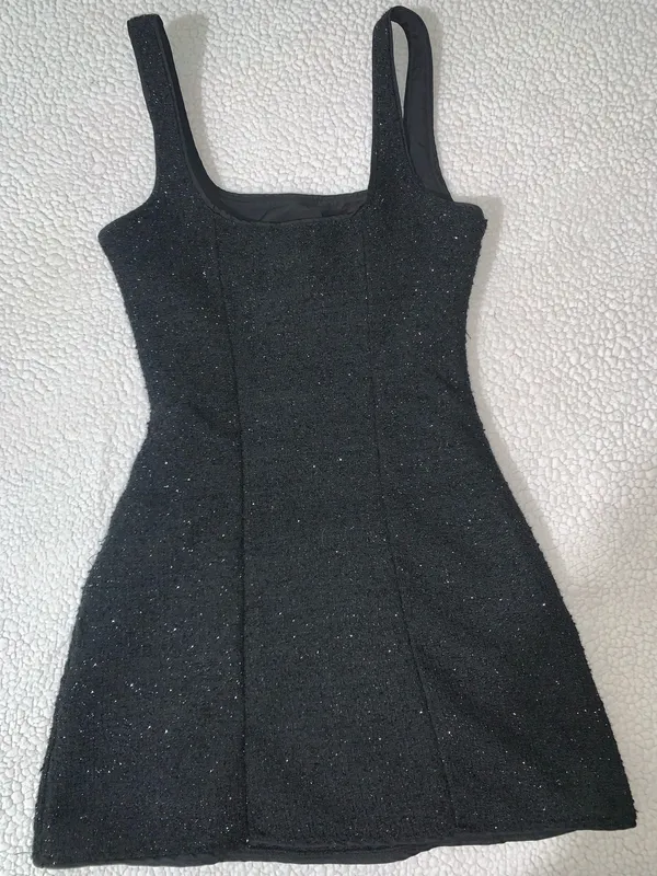 H&M Tweed Mini Dress - Image 2