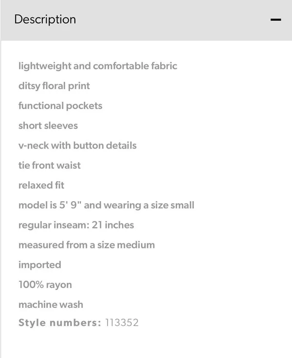 Ditsy Floral Button Down Jumpsuit - Image 3