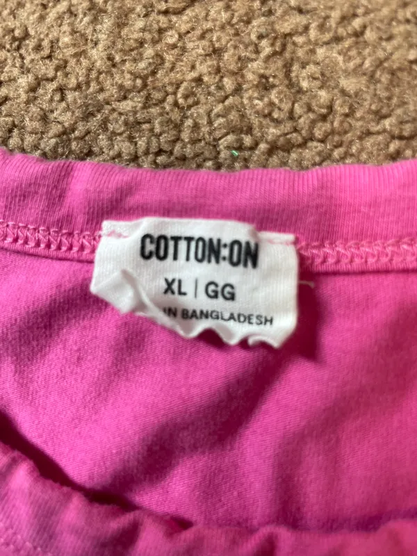 Cotton On pink crop top - Image 3