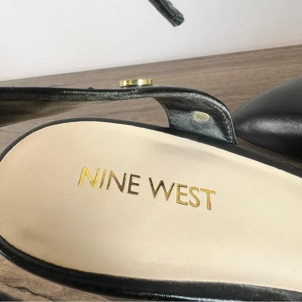 Nine West Women's Sinclairo Heeled Slingback Shoe Size 10 #B1323 - Image 8