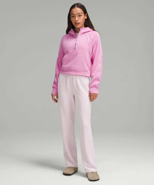 Lululemon Scuba Oversized Half-Zip Hoodie *Plush Heathered Dahlia Mauve - Image 2