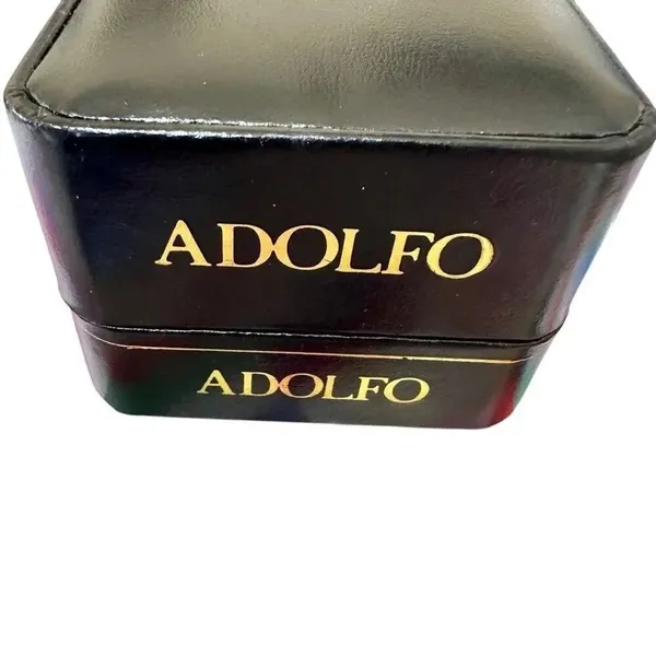 Adolfo Gold-Tone Quartz Watch w/ Diamond Accent - Image 10