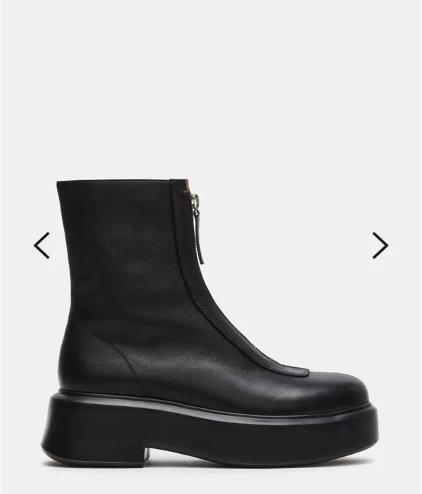 Steve Madden Jones Leather Zip Up Boots - Image 2
