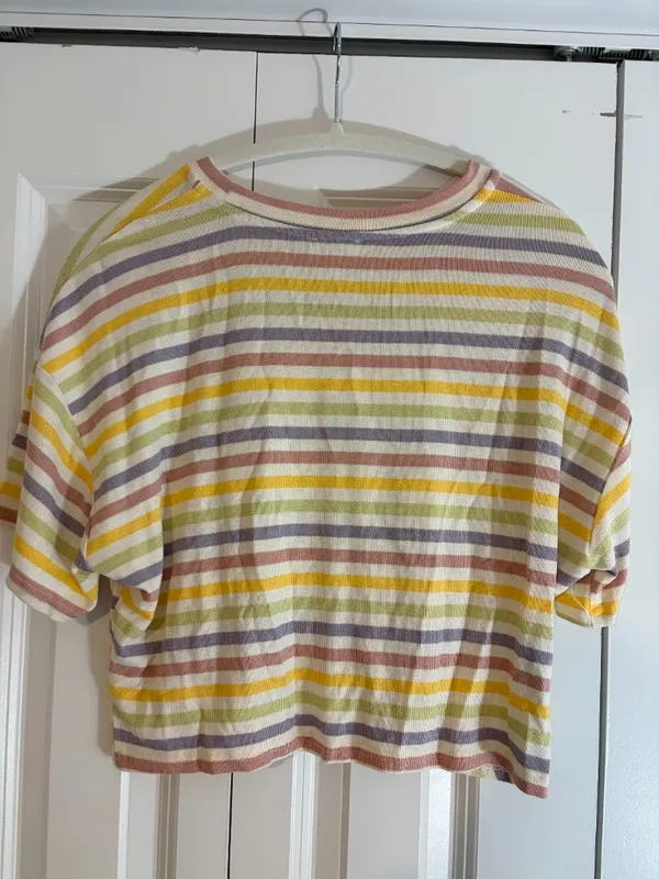 Striped cropped top - Image 2
