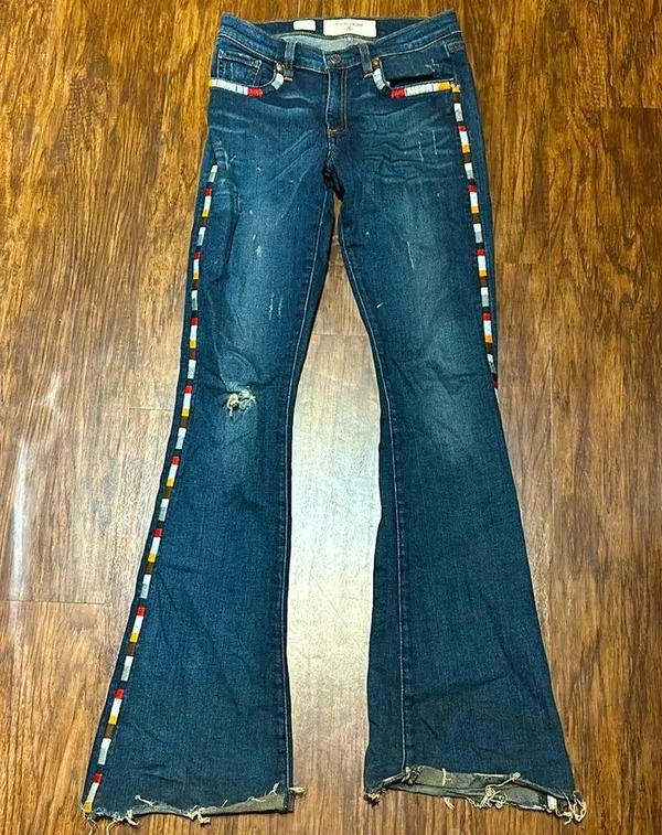 Miss Me Vintage Flare Stretch Mid Rise Flare Jeans - Image 2