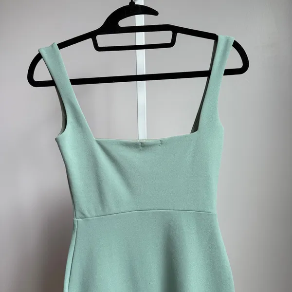 Nasty‎ Gal 2 Sage Green Bodycon Midi Dress Wedding Cocktail - Image 8