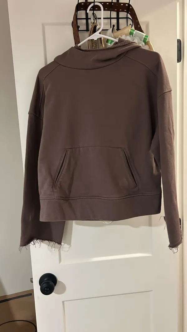 Alo Flare Sleeve Hoodie - Image 2