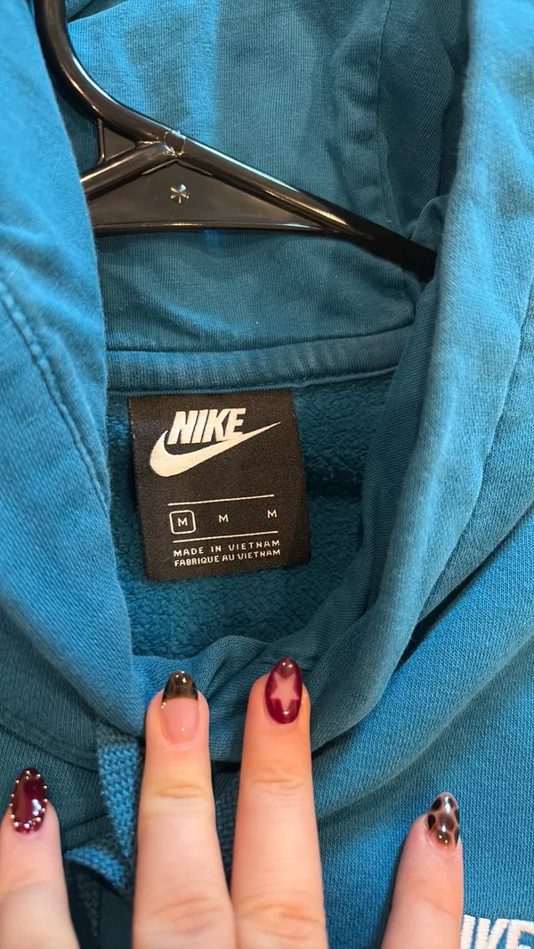 Blue Nike Hoodie - Image 2