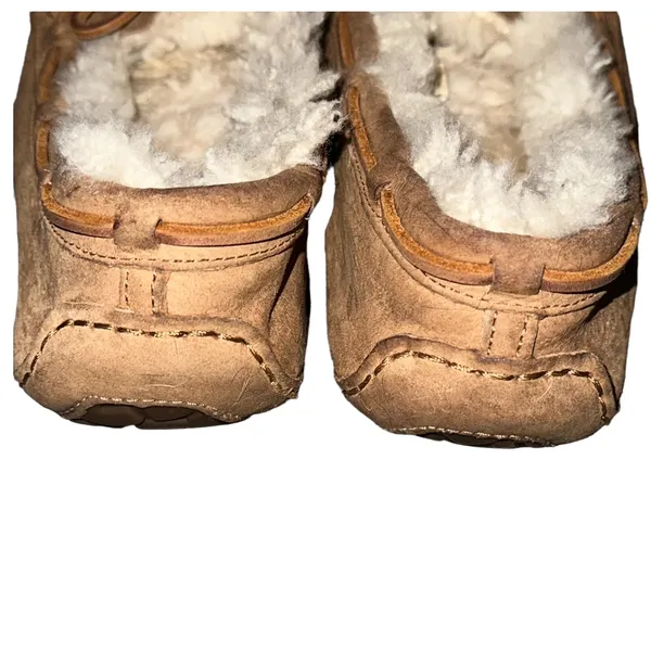 UGG Suede Moccasin Slippers - Image 5