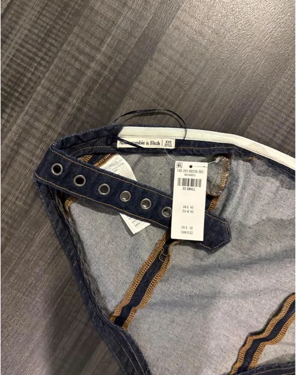 Denim Abercrombie top - Image 3
