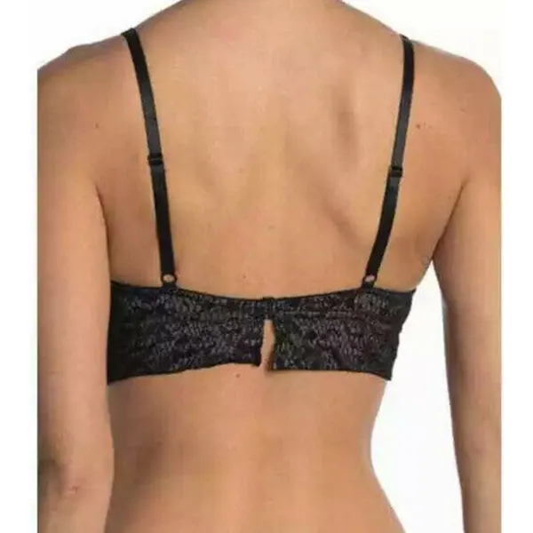 Free People Intimately Bra X-Small Tameeka Underwire Bralette Black Lace New - Image 3