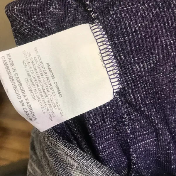Nike Dri Fit High Waisted Gray Jogger Pants With Pockets Women's Size Small - Image 7