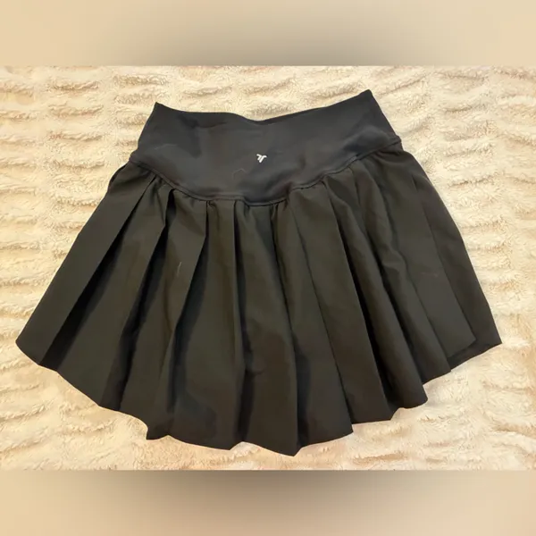Stretch tech Elegant Black Pleated Skirt size XS - Image 4