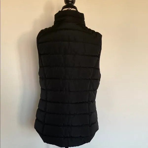 Tommy Hilfiger Black Quilted Puffer Vest - Image 2
