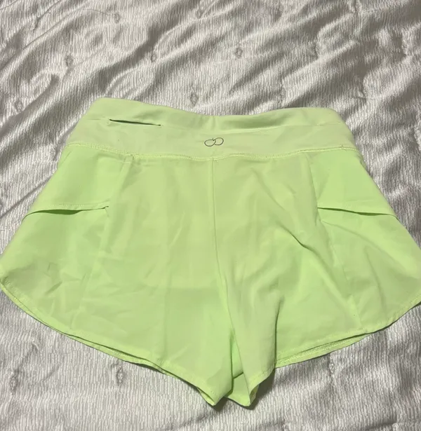 Calia by Carrie Lime Green Shorts - Image 2