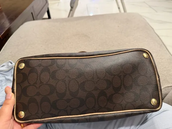 Y2K Brown Coach Bag 2000s Shoulder bag - Image 3