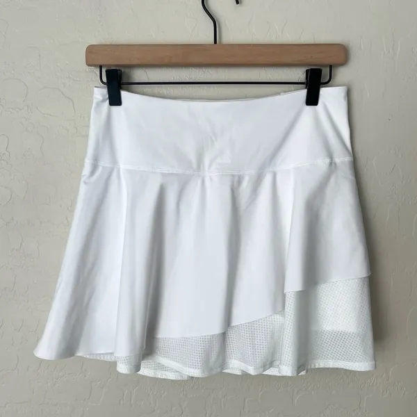 Athleta Ace mesh tennis golf skort white Small - Image 3
