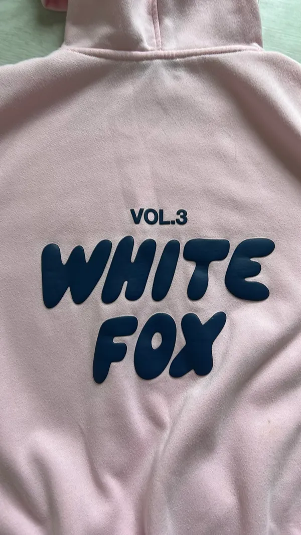 White Fox Boutique Hoodie Pink - Image 5