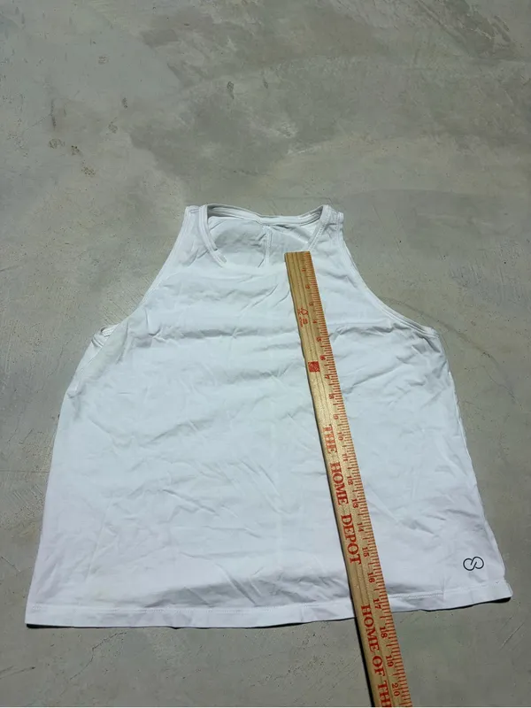 Calia Carrie underwood White athletic Tank Top - Image 3