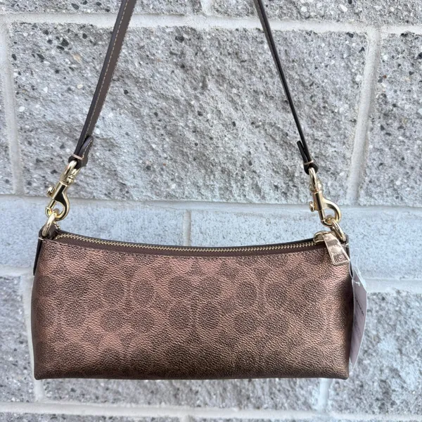 coach Charlotte Shoulder Bag In Signature Canvas ccl40 - Image 2