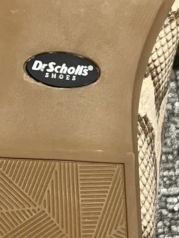 Womens sz9.5 NWOT Dr. Scholl's Wexley Slip On Flats-Taupe/Snake Print. - Image 12