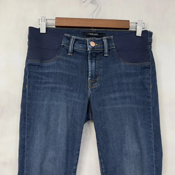 J Brand Mama J Skinny Maternity Jeans Women 26 Fleeting Stretch Minimalist Chic‎ - Image 2