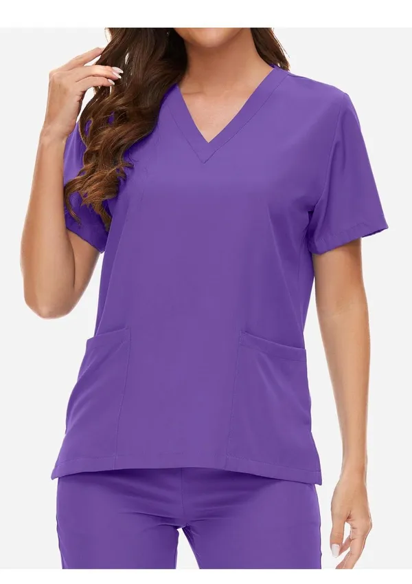 Scrub Set Purple - Image 3