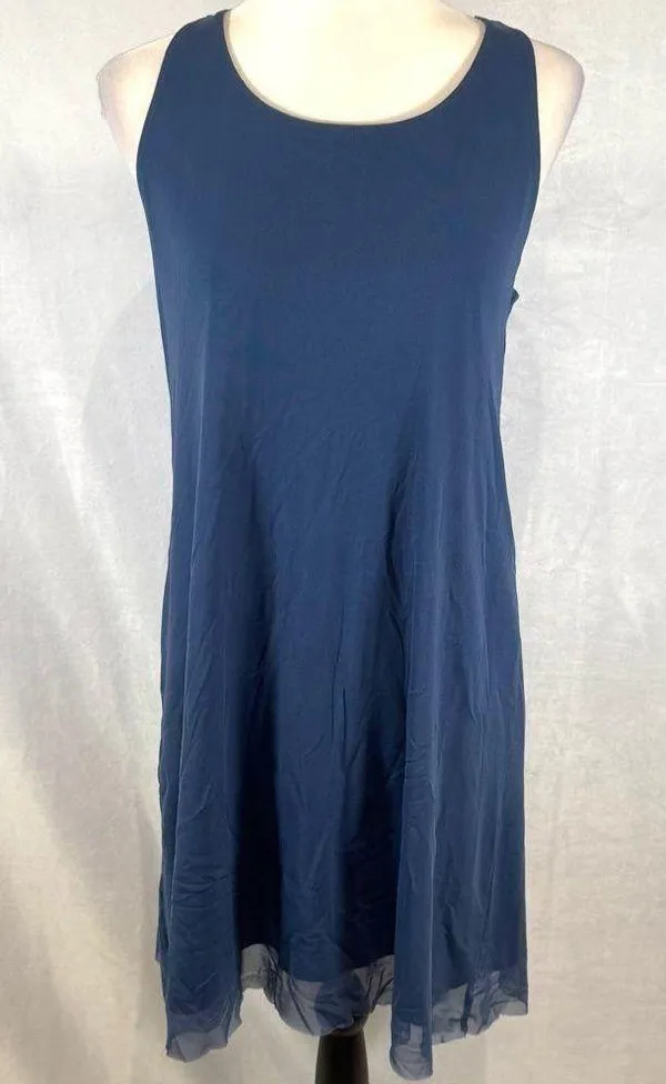 Oiselle Blue Mio Mesh Mini Active Dress in blue size 8 - Image 4