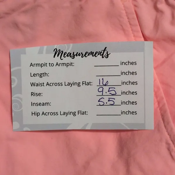 Columbia Peach Omni Shade PFG Elastic Waist Athletic Outdoor Shorts XL 18/20 - Image 10