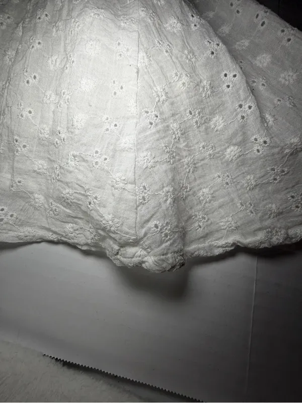 Princess Polly White Eyelet Mini Sundress - Image 4