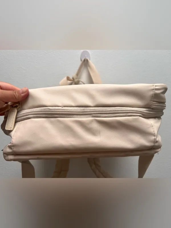 Beis The Expandable Backpack 
in Beige - Image 13