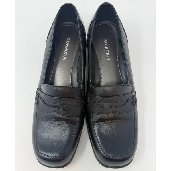 Covington Women's Black Henny Penny Loafers Size 7 1/2 - Image 5