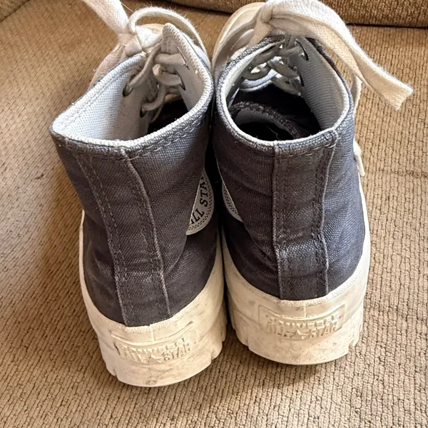 Converse All Star Chuck Taylor Chunky Athletic Shoes - Image 5