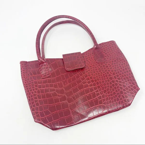 Faux Leather Croc - Image 2