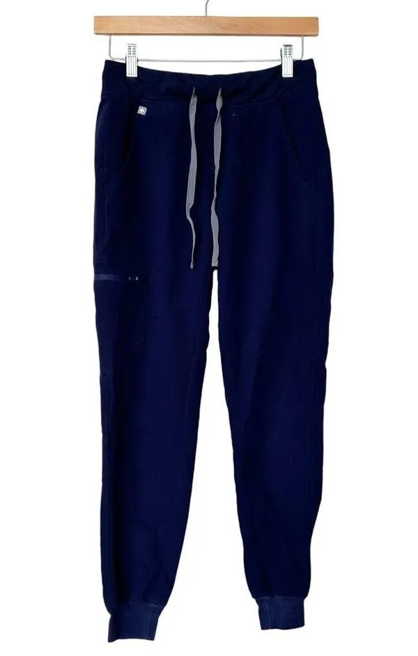 Figs Navy Blue Zamora Jogger Scrub Pants Sz XS - Image 7