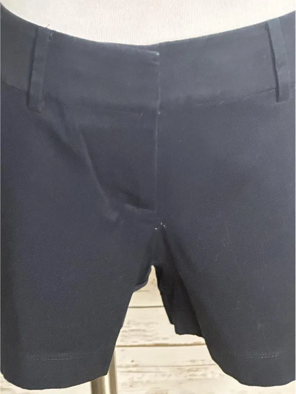 Ann Taylor City Short black tailored shorts 4P classic old money preppy polished - Image 2
