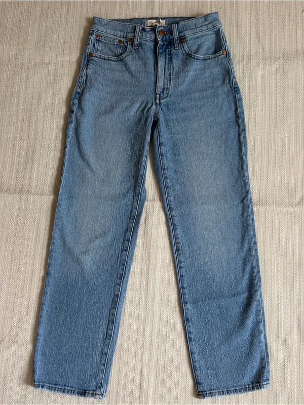 Madewell Petite Relaxed Jeans in Springtide Wash Size 24 Petite - Image 3