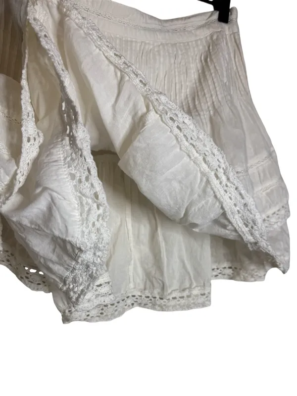 Free People Summer's Night Skirt in Ivory Size 8 - Image 4