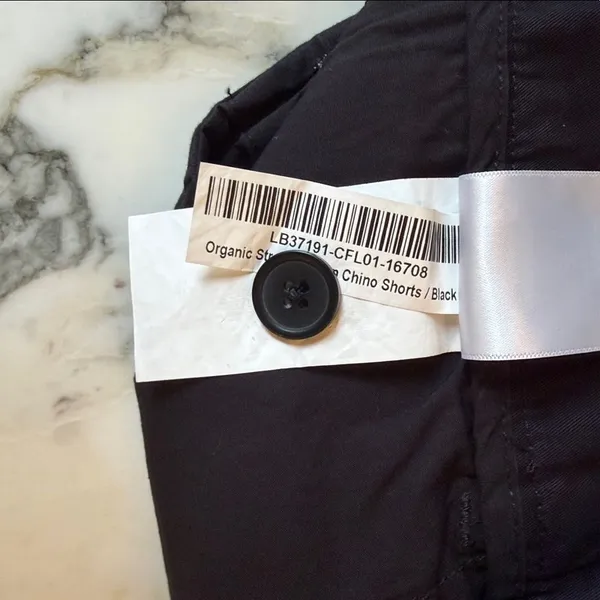 NWOT Quince Black Organic Cotton Stretch Chino Shorts sz 2 Women's 4" Inseam - Image 10