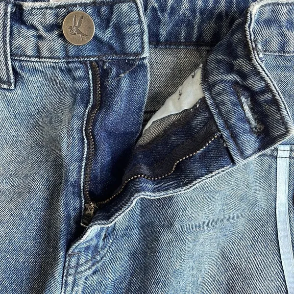 One X ONETEASPOON High Waist Bandits Denim Shorts - Image 9
