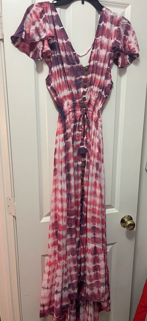 Tiare Hawaii Tie Dye Maxi Dress - Image 3