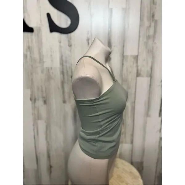 Green tank top cami XSmall Size XS - Image 3