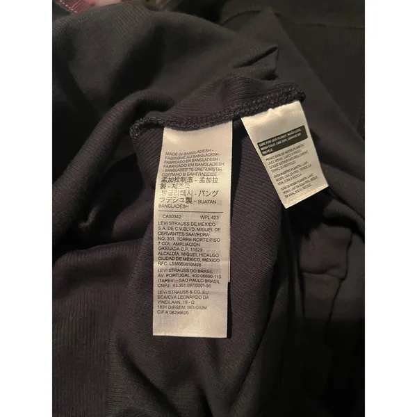 Levi’s ORIEL TURTLENECK “Size S/p” (B35) Black - Image 8